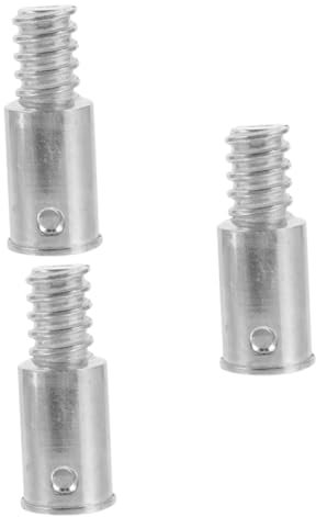 COLLBATH 3pcs American Thread Broom Handle Extension Pole Adapter Wire Brush for Rust Removal
