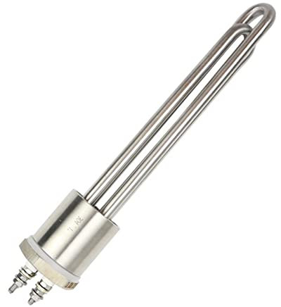 DHVIJA 12V 600W 1inch BSP Élément Chauffant Tubulaire Chauffage électrique Immersion DC Élément de Chauffe-Eau Solaire Joyous(Heater Thread)