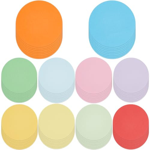 SOFPLATE 100 Stück Runde Ausschnitte Aus Papier 3.9{1} cm Für Das Klassenzimmer Papierausschnitte Kreis Verschiedene Bunte Punkte Pinnwand Klassenzimmer Ausschnitte Für Die Schule Klassenzimmer Pinnwa