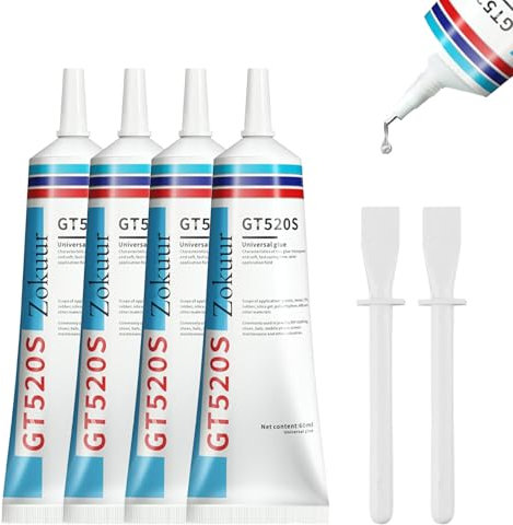 Lederkleber Reparatur Echtleder,4 Stück Leder Kleber Leder Kleber Reparatur Lederkleber Extra Stark Geeignet für Pu-Leder,Jacken,Geldbörsen, Gürtelund Schuhe(30ml*4)