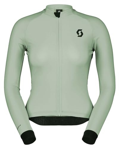 Scott RC Pro Warm Damen Winter Fahrrad Trikot lang Fresh grün 2026: Größe: XS (34/36)