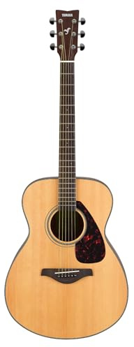 Yamaha FS800J Small Body Solid Top Acoustic Guitar, Natural, Concert