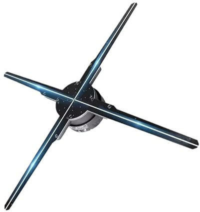 39.37 100cm 3D Hologram Projector Holographic Fan LED Display For Levitation Virtual, Imaging Projection Vivid Visuals