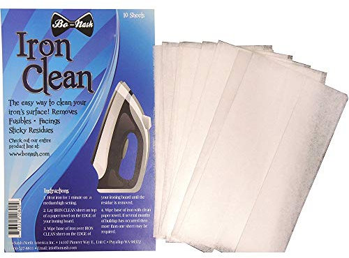 Bo-Nash Chiffons de nettoyage pour fer à repasser Multicolore 24,89 x 14,98 x 0,5 cm