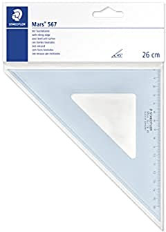STAEDTLER 567 26-45 Zeichendreieck (26cm, 45/45)