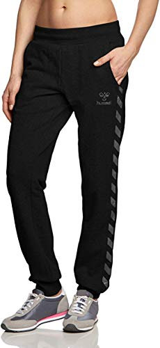 Hummel Damen Jogginghose Pants Classic BEE Womens Sweat, Schwarz (Black), S