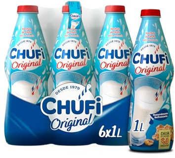Chufi Horchata boisson rafraîchissante de Valence bouteille 1 L [Pack 6 L]