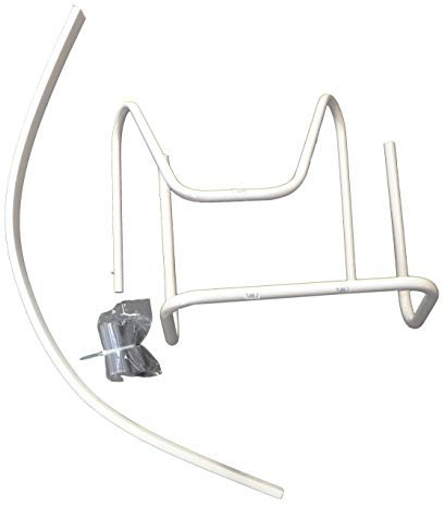 A/C Safe Rohrförmige Halterung für Fensterklimaanlagen bis zu 45 kg, ohne Werkzeug, Weiß