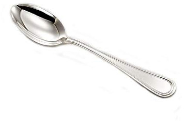 Zanetti - Cucharilla moka de acero inoxidable 18C, 12 unidades