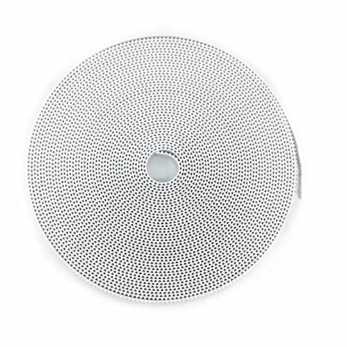 Ruimou Zahnriemen für 3D-Drucker, 10 m, GT2-Zahnriemenbreite 6 mm, geräuscharm, für RepRap-3D-Drucker CNC-weißer Stahlkern-Zubehör