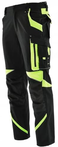 KEILOR Flexible Arbeitshose Herren Arbeitshose mit Kniepolstertaschen Langlebig und komfortabel Ideal für schwere Arbeiten Arbeitshose Herren (Neo, 54)