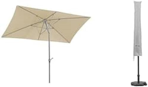 Schneider Porto 300x200 ecru + Protective sleeves for parasols up to 300 cm