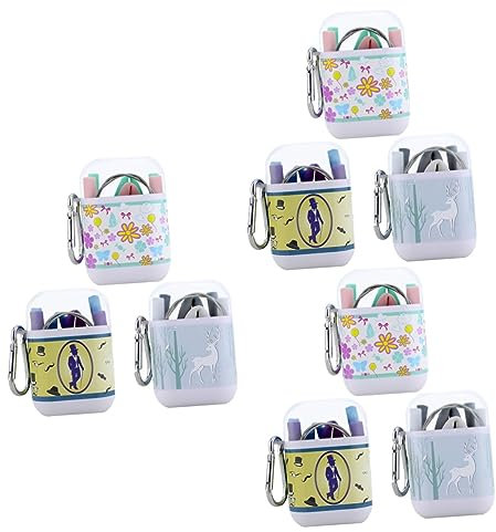 DOITOOL 9 Juegos De Pajitas De Silicona Pajitas Portátiles Pajitas De Té De Burbujas Pajitas Plegables Para Batidos Para Bebidas Plegable Reutilizable Cepillo