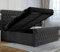 RN Interiors LTD's Ottoman Bed in Black! Enjoy Ultimate Comfort with the Ottoman Lift-Up Frame and Upholstered Base & Headboard.(With Ottoman Storage, 5FT King Size) (King (U.K. Standard))
