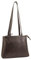 Lloyd Baker London Zip Top Genuine Leather Tote Bag, Shoulder Bag, Women’s leather Handbag, HAMPI (BROWN)