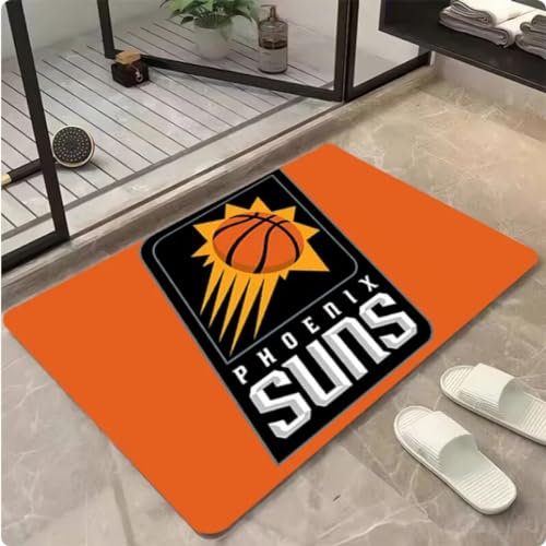 Basketball NBA Teppiche - Trendy Fußmatten für Jungen Schlafzimmer Home Decor Teppiche 60 * 90cm