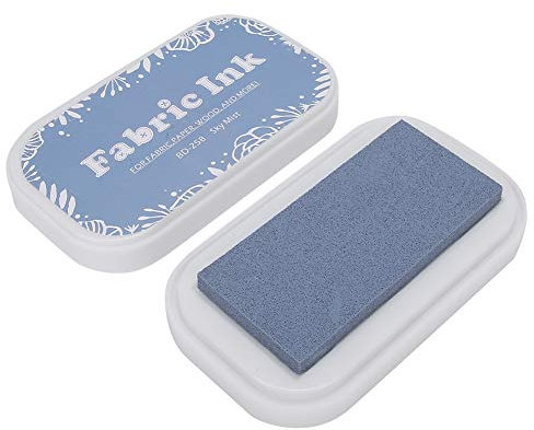 ANKROYU Farben-Stempelkissen, Farbbogen-Stempelkissen, Fingerabdruck-Stempelkissen für die Herstellung von Stempelkarten, Stempeltinte, Scrapbook-Stempelkissen für die Herstellung (BD-258 Sky Fog)