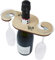 Azeeda 'Winged Unicorn' Wooden Wine Glass/Bottle Holder (GH00072080)