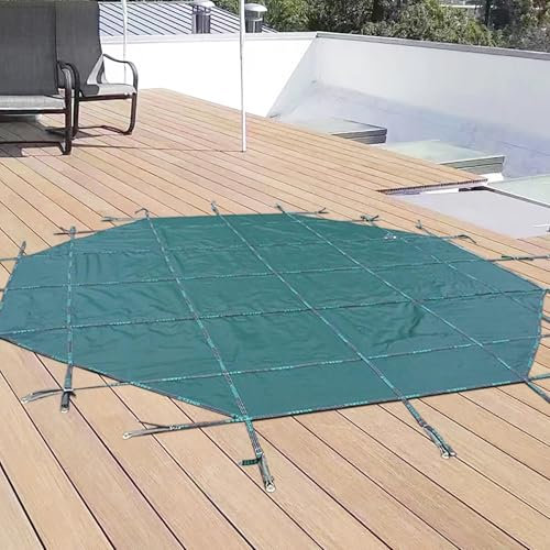 solarfolie pool solarplane pool Sicherheitsabdeckungen für Freibad, Anti-Leafing-Abdeckung für eingebaute Winterschwimmbecken, 100 Zoll, 160 Zoll, 220 Zoll, 280 Zoll, 340 Zoll, 380 Zoll Poolabdeckung