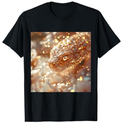 Serpent rose pastel fantaisie mignon T-Shirt