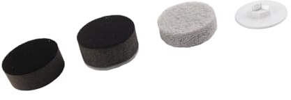 Ersatzset für Elektrische Bürstenköpfe für Optimale Reinigungseffizienz und Schmutzverhinderung, Ideal Zum Reinigen von Draht, Kunststoff/Nylon-Material (Grobe Fasern, Schwamm,