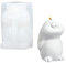 Moules en silicone pour Pâques, bougie 3D en forme de lapin, moule en silicone, moule en silicone pour décoration de Pâques