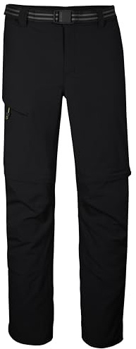 Killtec Herren Funktionshose/Wanderhose mit abzippbaren Beinen und Gürtel KOS 13 MN PNTS