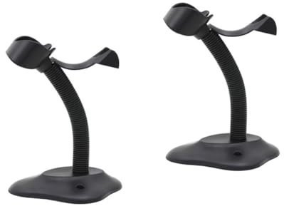 DIYEAH 2St Barcode-Scanner Stehen Handscanner Halterung Scannerhalter Klaviatur Halter für Barcode-Scanner ccd Halterung für Handscanner-Lesegerät Halterung für Handheld-Scanner pp Black