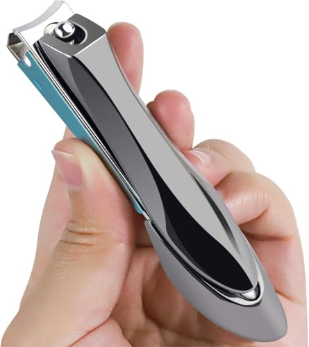 Large-Sized Nail Clipper – Precision Cuticle Trimmer for Manicure & Pedicure, Anti-Splash, Rust-Resistant
