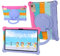 YKWXSC Coque pour ApoloSign EM101/DEERTiME E15/HiTabt P30T P30A/WDYQJE A55/PIIM Pad P8 Pro Tablet 10 Pouce, Robuste avec Support Rotatif et Bandoulière Étui de Protection, Rose