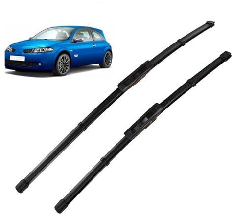 Escobillas limpiaparabrisas para Renault Megane 2 MK2 2006-2008, limpiaparabrisas Delanteros, Parabrisas, Ventana, cepillos de Lluvia para Coche.
