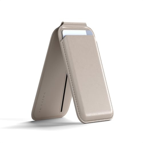 Satechi Porte-Cartes Magnétique MagSafe et Support, Taupe