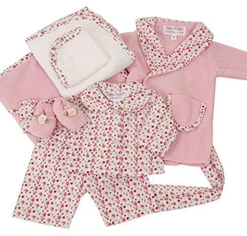 Nightime Set from UK Company Frilly Lily to fit Smaller Dolls 35-45cm tall Such as 43cm Baby Born and 18inch Our Generation Doll