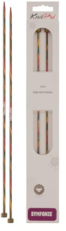 KnitPro Symfonie Single Pointed Needles 10 (25cm) | 3.00mm