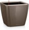 LECHUZA QUADRO Premium LS 50 taupe hochglanz 16285