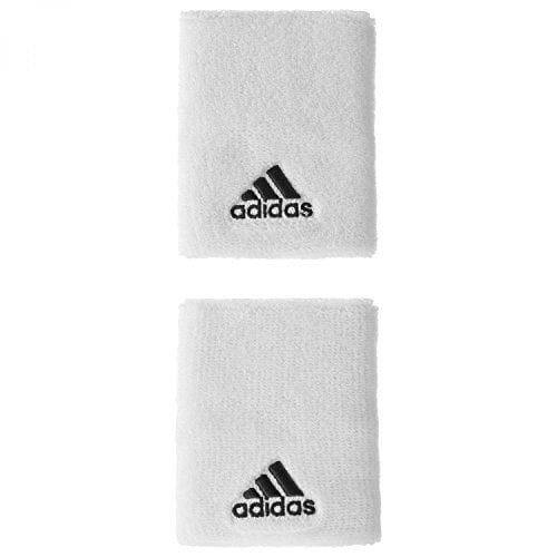 adidas Kinder Schweißarmband Tennis L Schweißband, White/Black, L