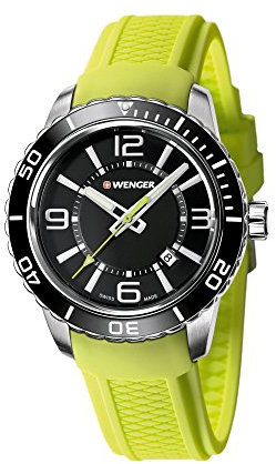 Wenger HerrenArmbanduhr Analog Quarz Silikon 01.0851.115
