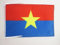 AZ FLAG - Drapeau Front national de libération du Sud Viêt Nam - 45x30 cm - Pavillon Du Viet-Cong 100% Polyester Avec Deux Cordelettes - 20g