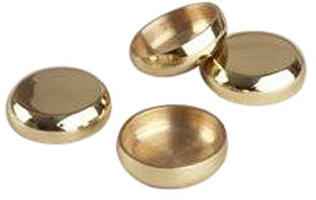 Brass Castor Cups Max Internal 48mm dia by J A Milton