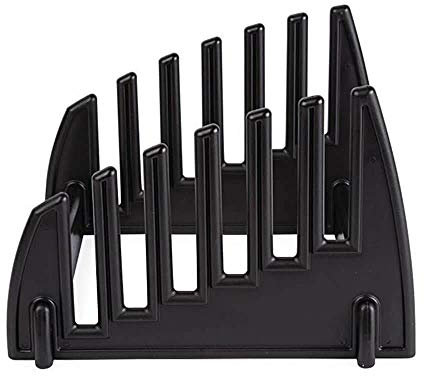 Plastic Chopping Board Rack Stand 6 Slots for Cutting Boards Holder Storage