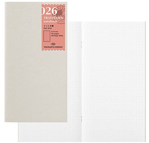 Travelers's Notebook Refill 026 Punktraster MD Paper weiß