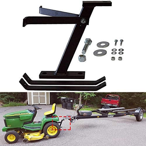 ELITEWILL Pro Hi Hitch Attelage de remorque pour tondeuse à gazon/tracteur de jardin, compatible avec les tondeuses autoportées John Deere, Cub Cadet, Husqvarna, Craftsman