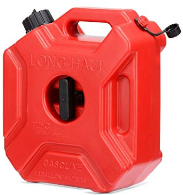Bidon de réserve Moto 5L avec Support Bagtecs JC5 Rouge