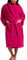 Christy Super Soft Cosy Bath Robe | Luxury Dressing Gown | Quick Dry, Snag Free | Lightweight 320GSM Womens Bathrobe | Soft Cotton Velour Inner Lining | Size Large-X-Large (UK 16-22) | Very Berry