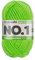 myboshi No.1 Wolle zum Häkeln und Stricken, Schnellstrickgarn, langlebige Mützenwolle, Strickwolle, Häkelwolle, mulesing-frei, 50g, Ll 55m Neongrün 1 Knäuel
