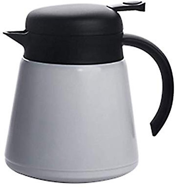Isolierkanne Kaffee Thermoskanne Thermoskannen, Thermoskannen, Airpot Thermokaffee Cara Isoliertopf, Edelstahl-Thermoskanne 800 ml Wasserkocher, tragbare kochende Wasserflasche, Edelstahl-Thermokaffee