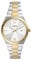 Fossil Orologio Scarlette da donna, 38 mm Movimento al quarzo con data a tre lancette e cinturino in acciaio inossidabile, 38 mm, Tono argento e tono oro