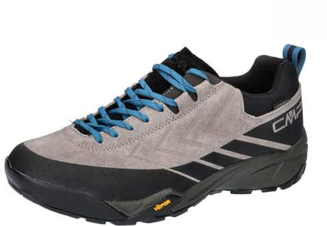 CMP Herren MINTAKA WP Shoes Trekking-Schuhe, Hellgrau-Schwarz (Mandorla), 42 EU