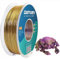 GIANTARM Silk PLA Filament 1.75mm(±0.02mm) für 3D Drucker, 1kg, 1 Rolle vakuumverpackt, PLA silk-like zweifarbig, Silk Gold+Purple