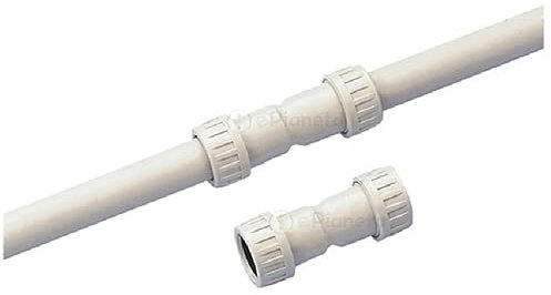 6PZ MANICOTTO per tubo rigido raccordo di giunzione tenuta stagna Ø 25 mm IP65 in PVC grigio